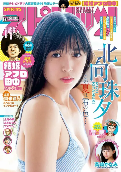 Portada de Big Comic Spirits 2019 33