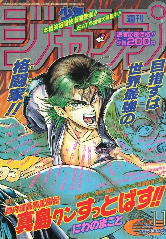 Portada de Weekly Shōnen Jump 1995 11