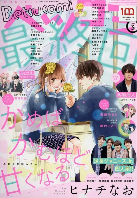 Cover of Betsucomi 2022 3