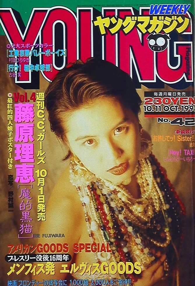 Copertina di Weekly Young Magazine 1993 42