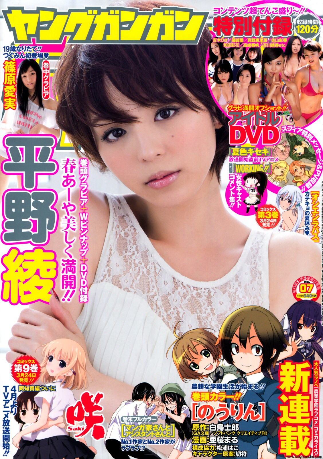 Portada de Young Gangan 2012 7