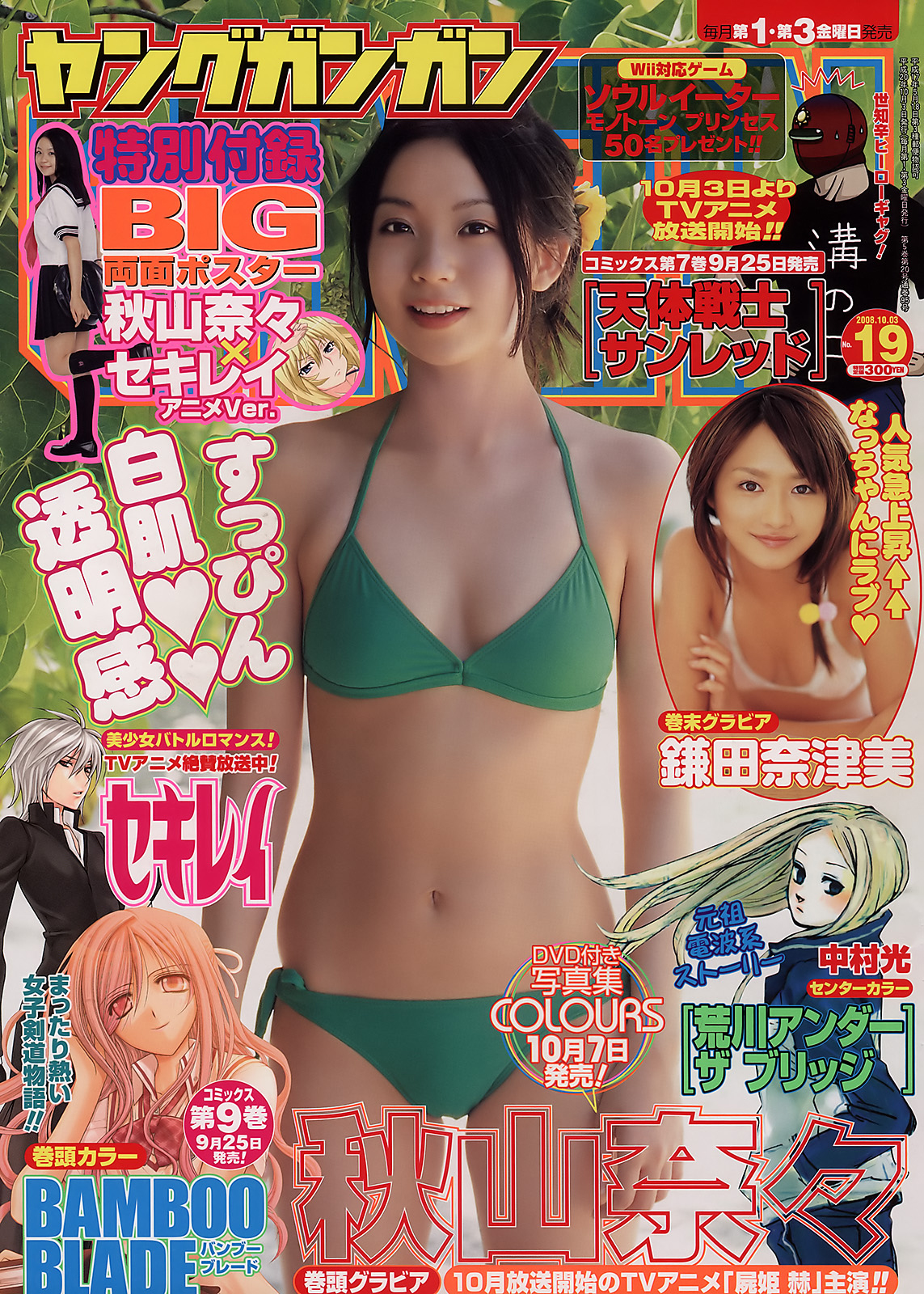 Copertina di Young Gangan 2008 19