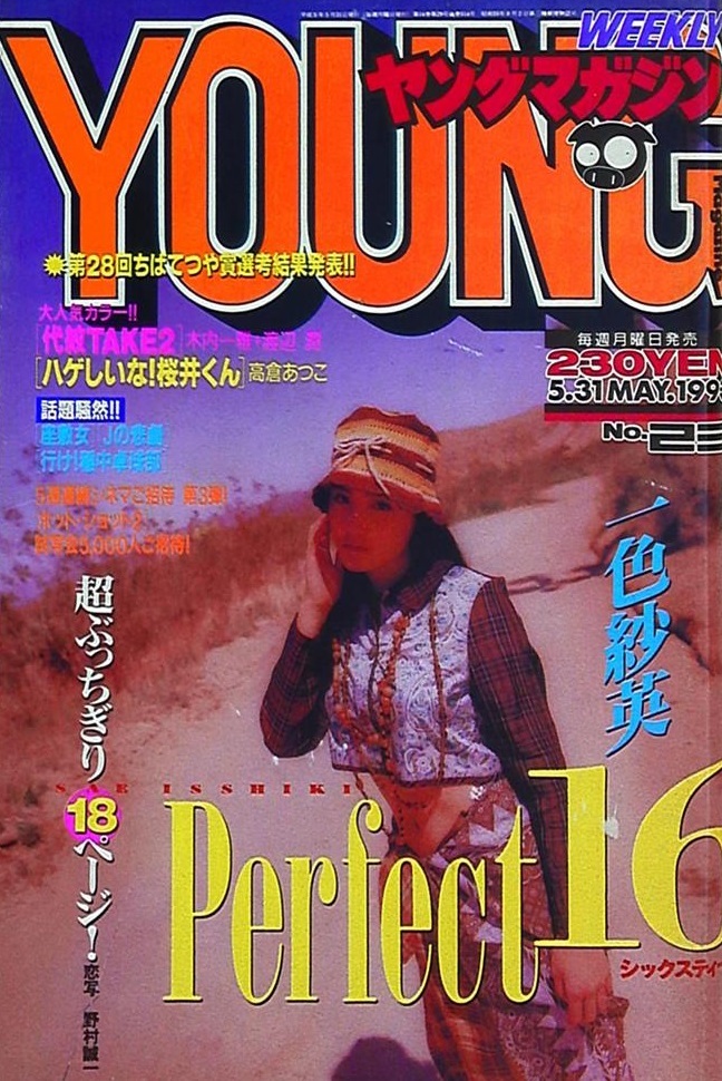 Cover of Weekly Young Magazine 1993 23