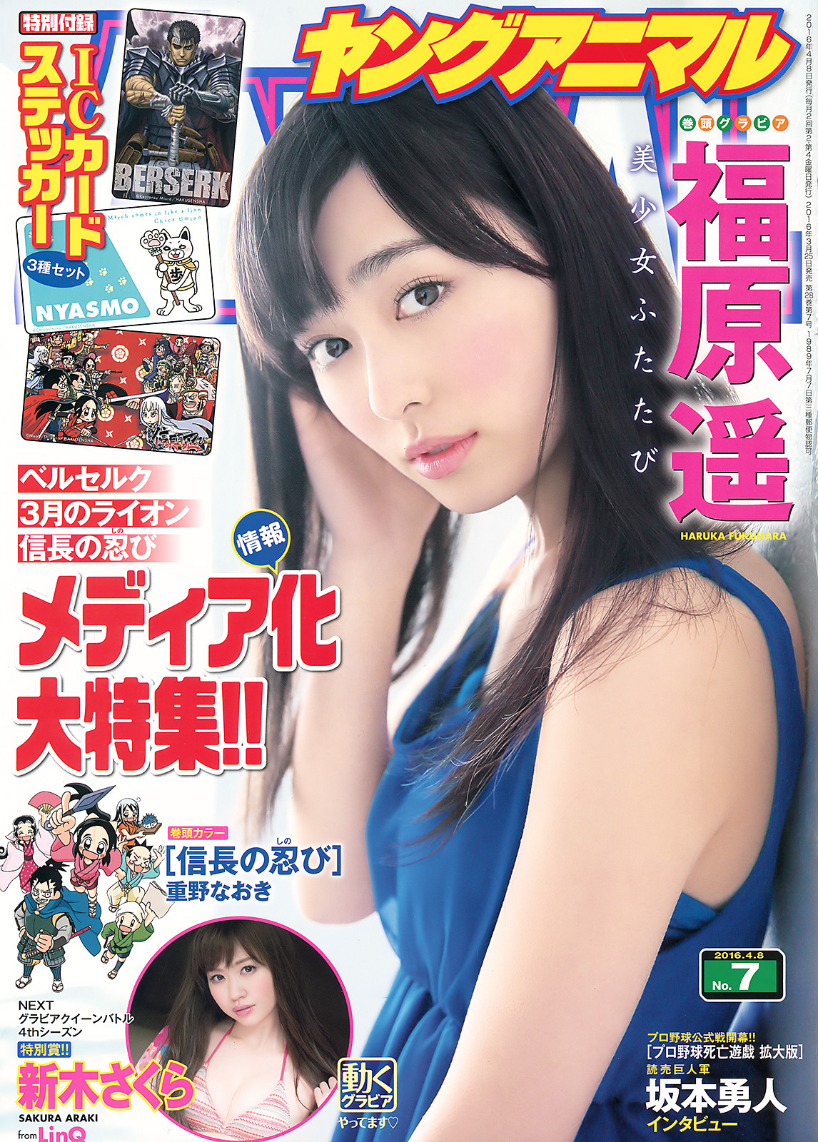 Cover of Young Animal 2016 7