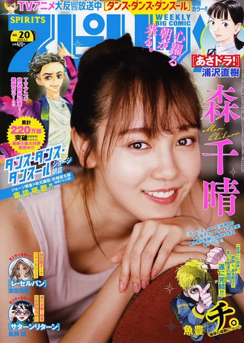 Portada de Big Comic Spirits 2022 20