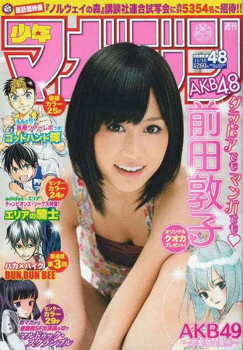 Cover of Weekly Shōnen Magazine 2010 48