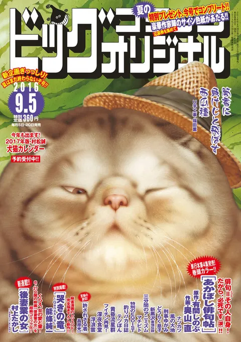 Cover of Big Comic Original 2016 17