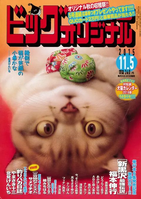 Cover of Big Comic Original 2015 21