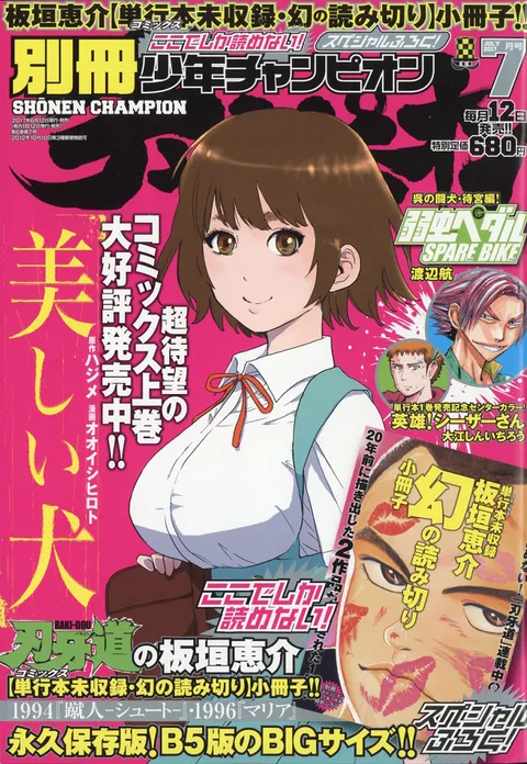 Cover of Bessatsu Shōnen Champion 2017 7