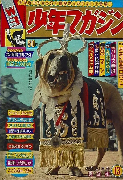 Couverture de Weekly Shōnen Magazine 1965 13