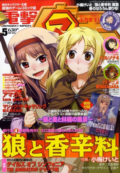 Copertina di Dengeki Maoh 2010 5