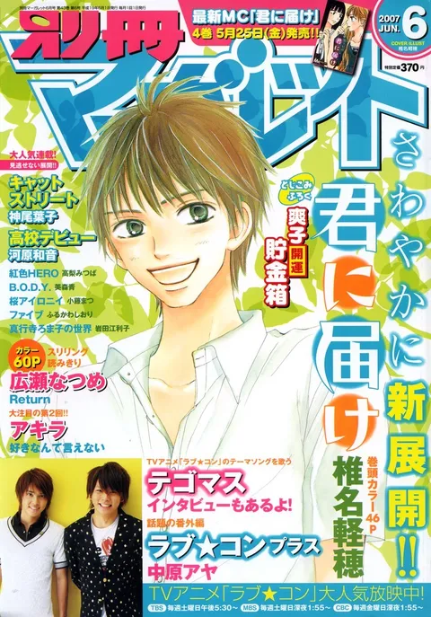 Couverture de Bessatsu Margaret 2007 6