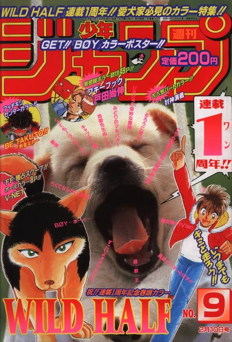 Portada de Weekly Shōnen Jump 1997 9