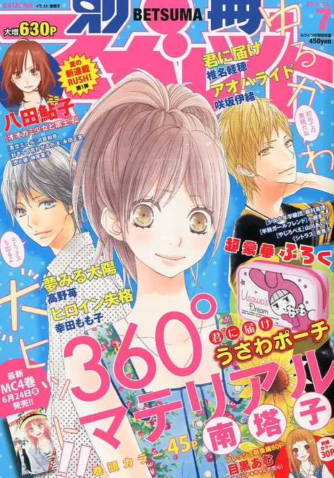 Couverture de Bessatsu Margaret 2011 7