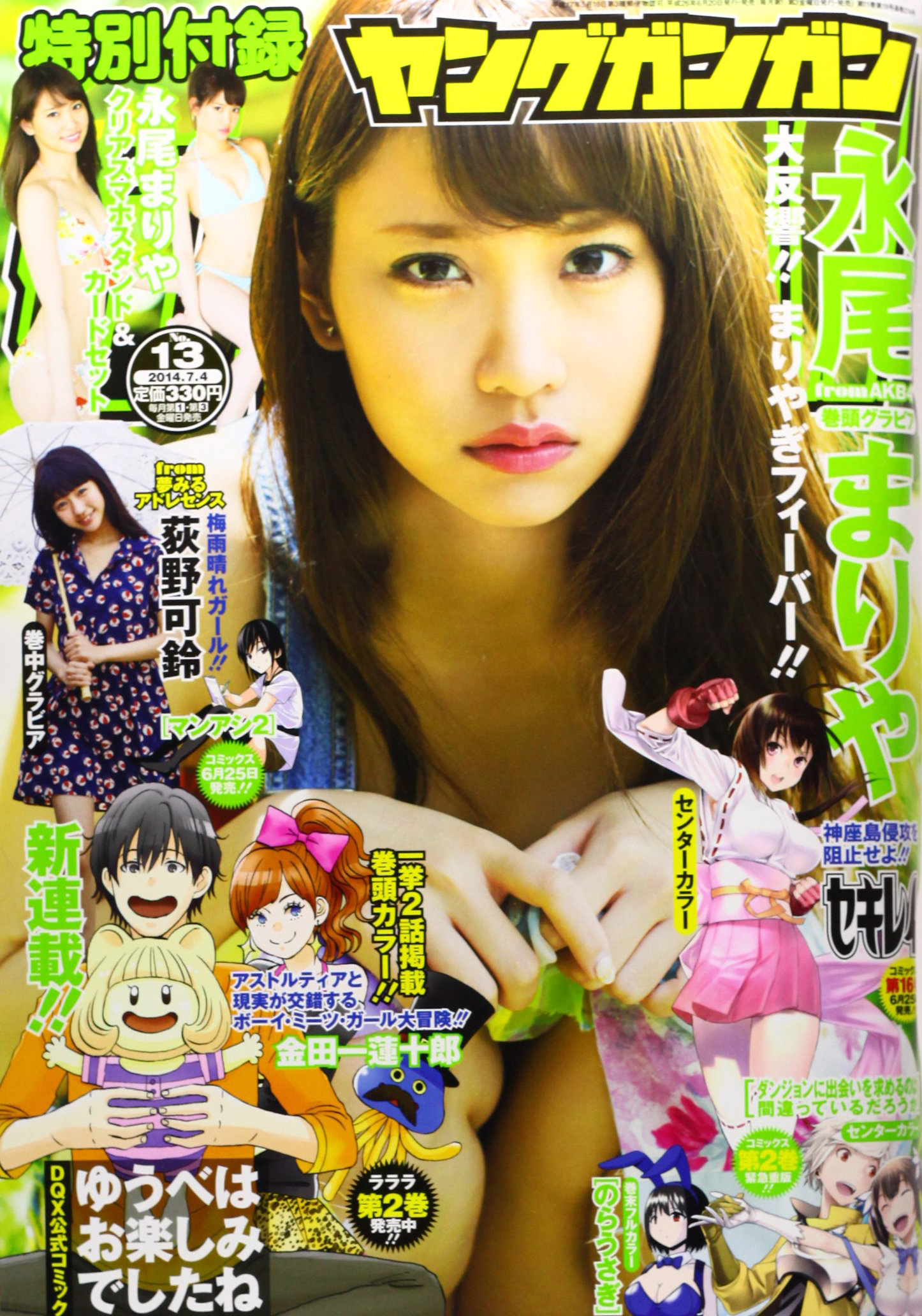 Portada de Young Gangan 2014 13