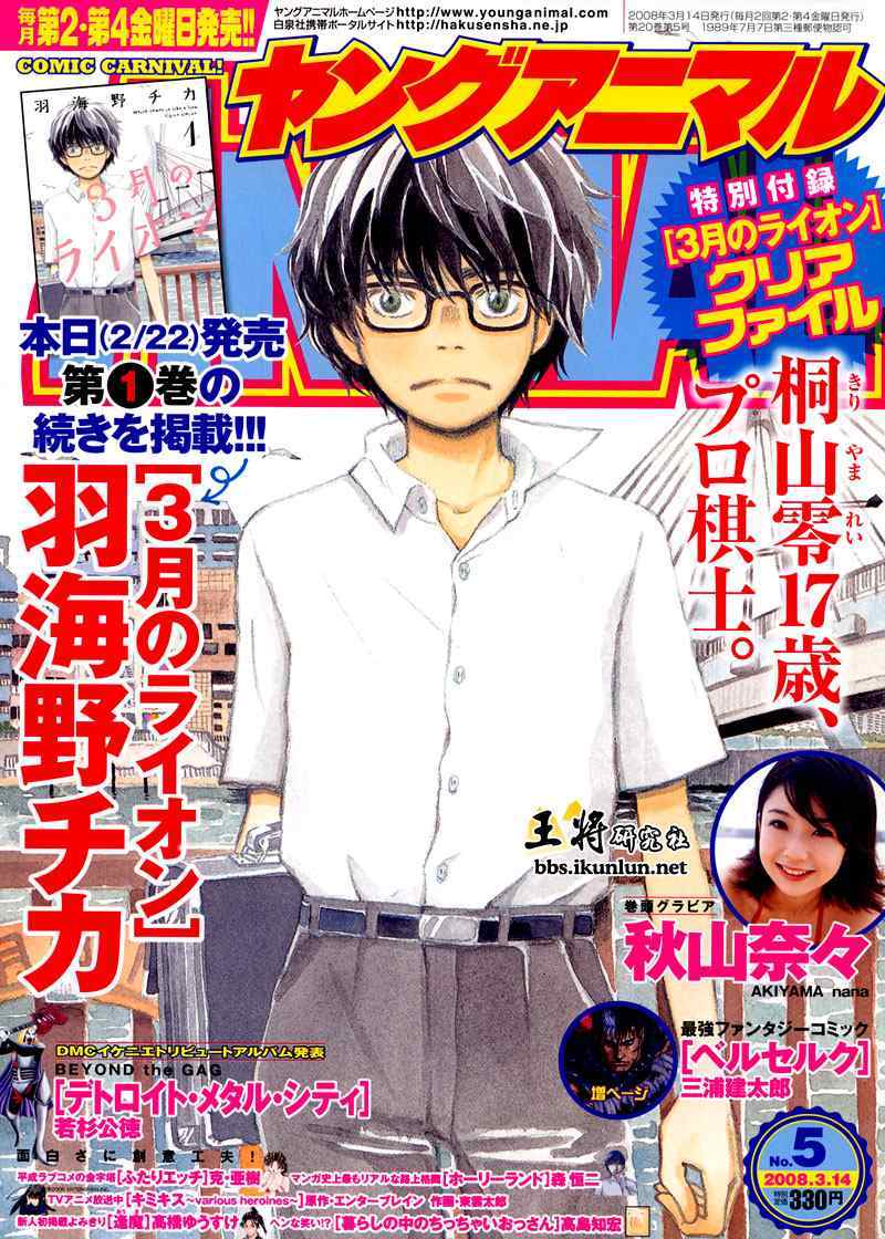 Copertina di Young Animal 2008 5