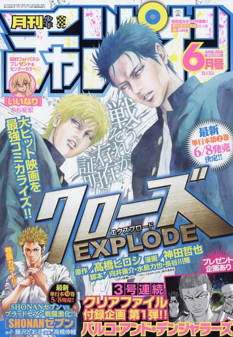 Portada de Monthly Shōnen Champion 2018 6