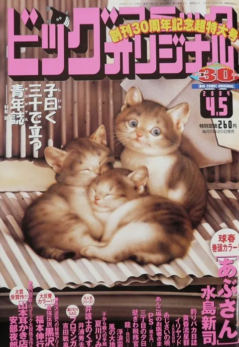 Cover of Big Comic Original 2004 7