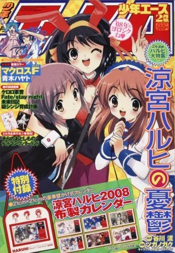 Cover of Monthly Shōnen Ace 2008 2