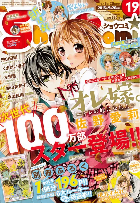 Cover von Sho-Comi 2015 19