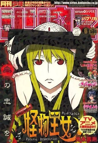 Cover von Monthly Shōnen Sirius 2007 6