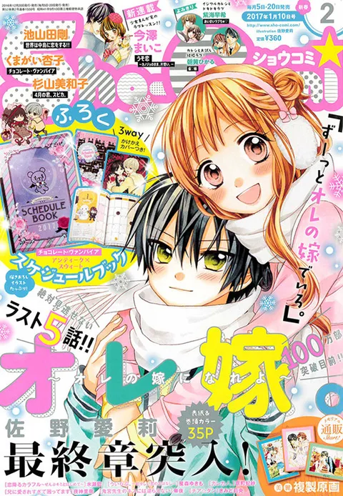 Copertina di Sho-Comi 2017 2