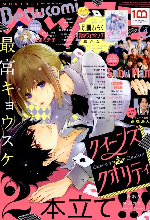 Cover of Betsucomi 2022 4
