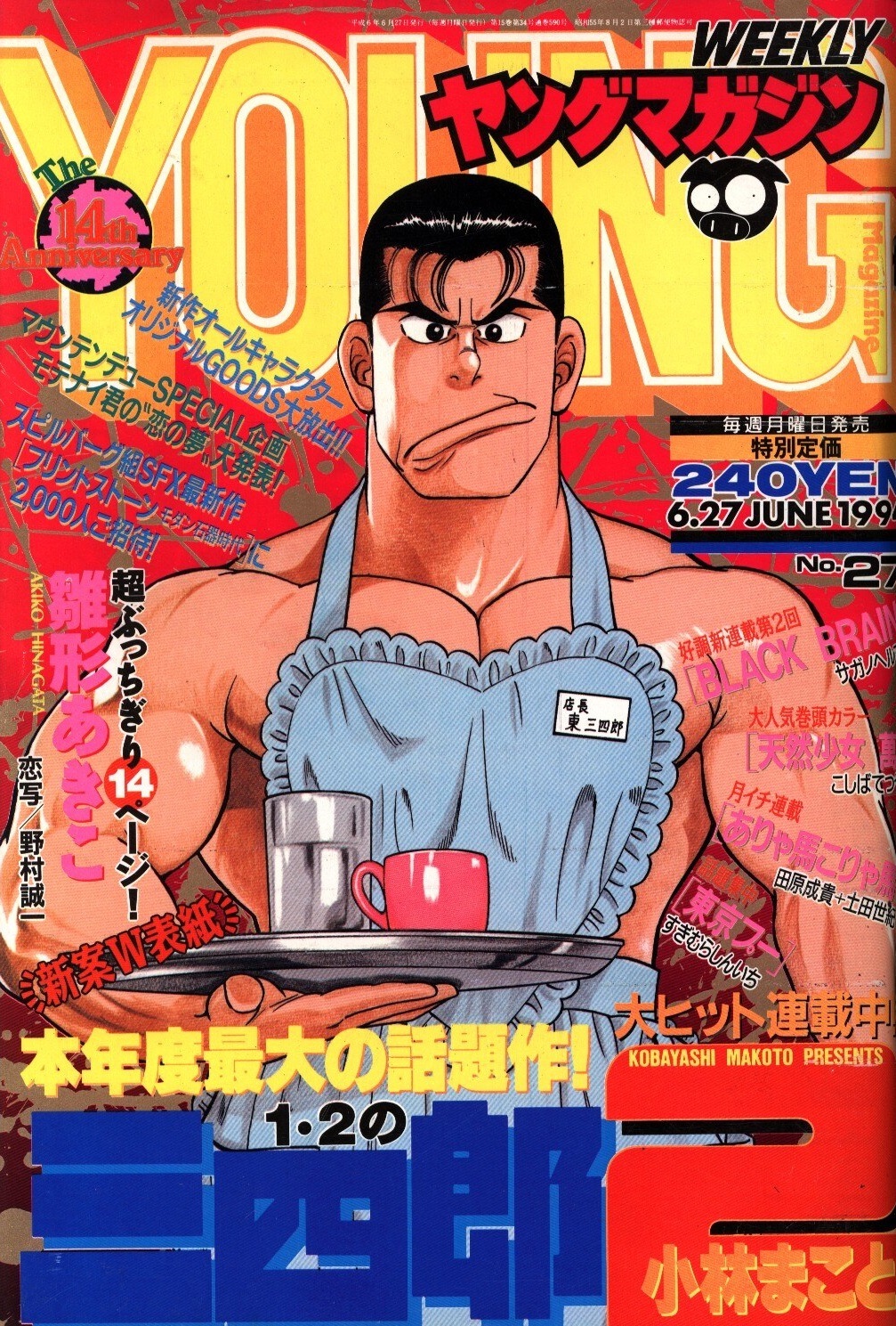 Portada de Weekly Young Magazine 1994 27
