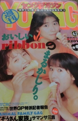 Cover of Weekly Young Magazine 1990 43