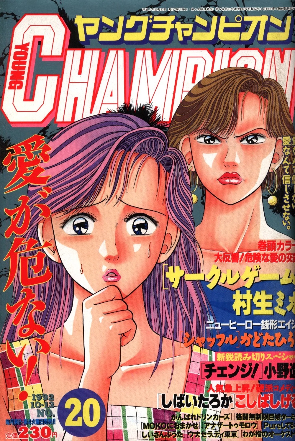 Cover of Young Champion 1992 20