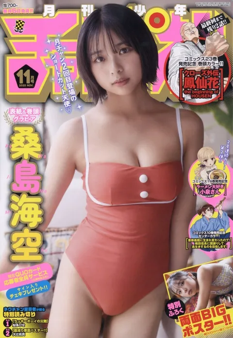 Portada de Monthly Shōnen Champion 2025 11