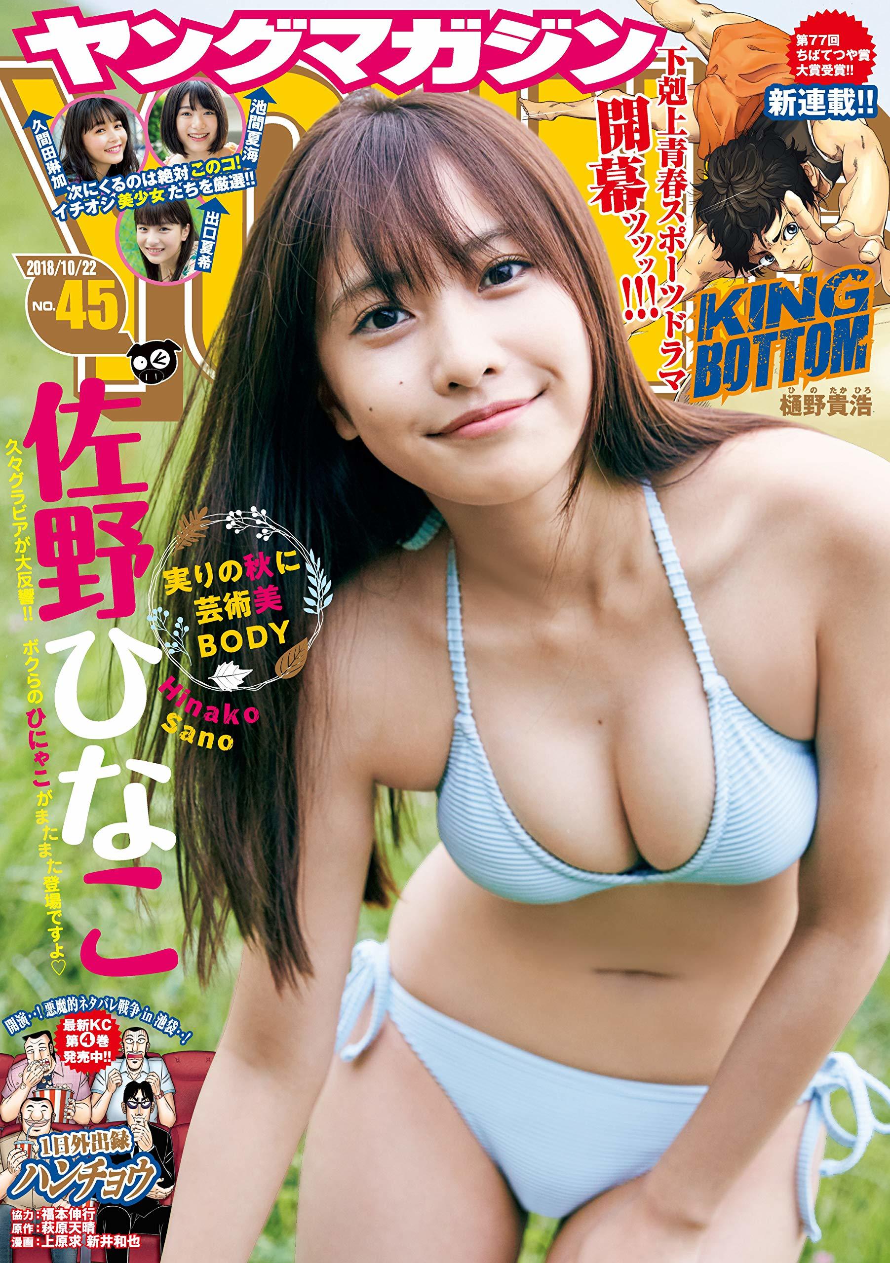 Cover of Weekly Young Magazine 2018 45