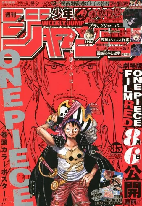 Couverture de Weekly Shōnen Jump 2022 35