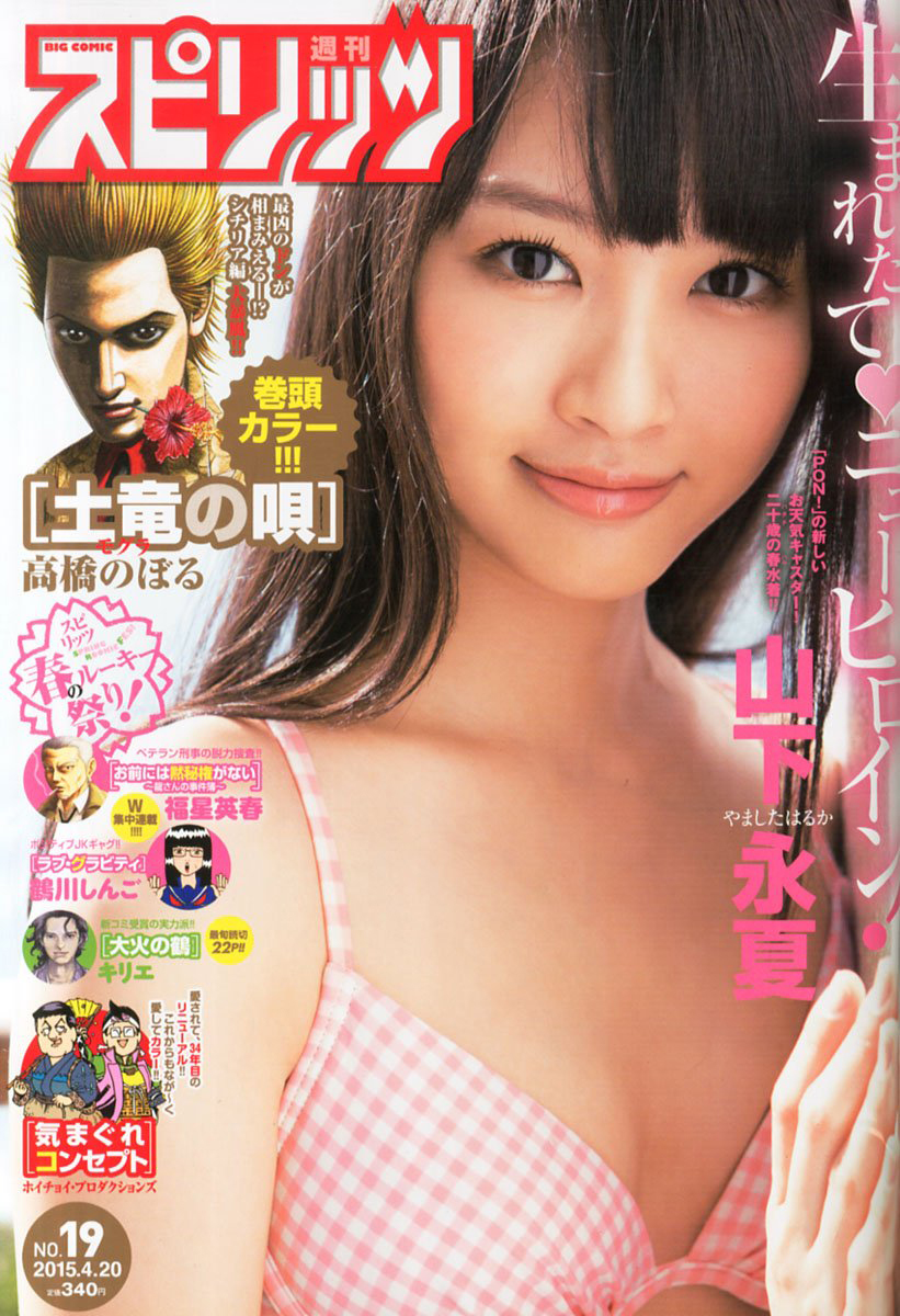 Copertina di Big Comic Spirits 2015 19
