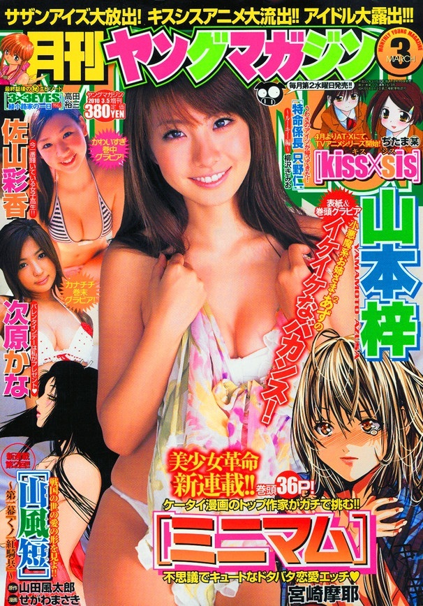 Copertina di Monthly Young Magazine 2010 3