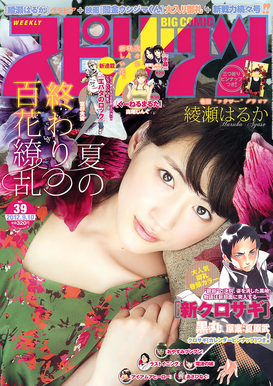 Cover of Big Comic Spirits 2012 39