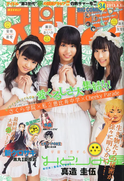 Portada de Big Comic Spirits 2013 34
