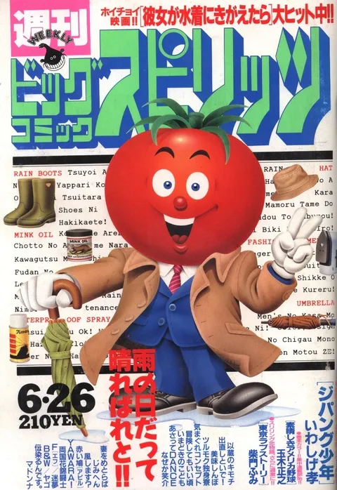 Cover of Big Comic Spirits 1989 28