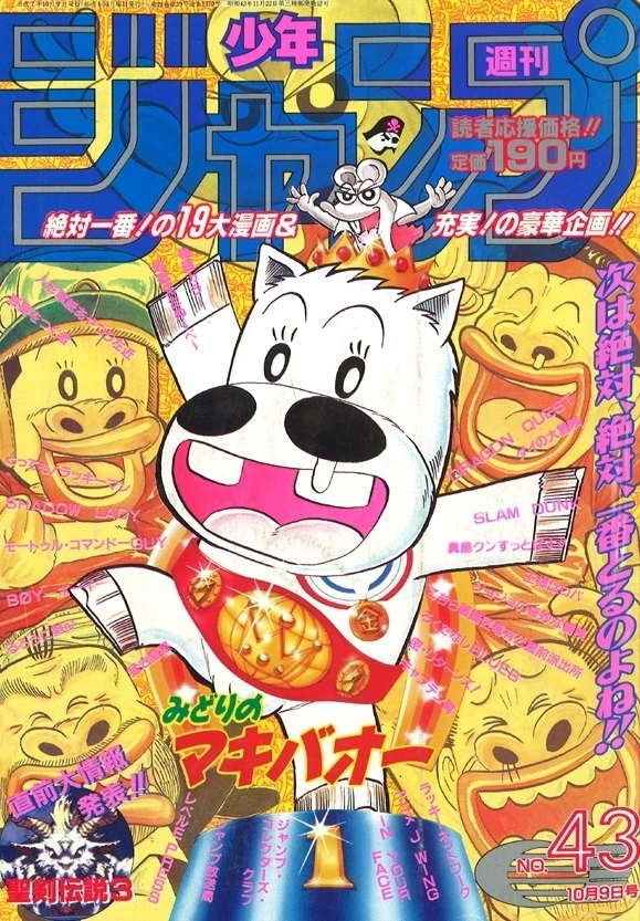 Couverture de Weekly Shōnen Jump 1995 43