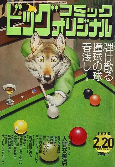 Couverture de Big Comic Original 1988 4