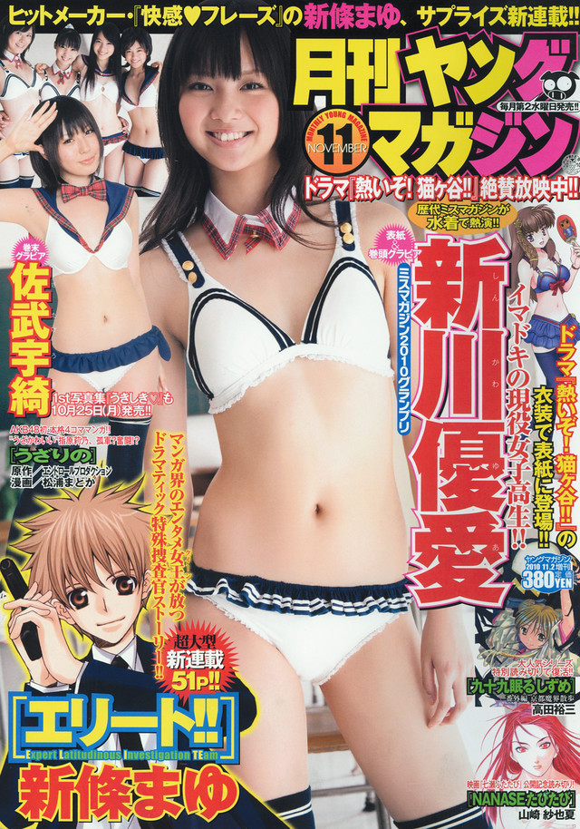 Copertina di Monthly Young Magazine 2010 11