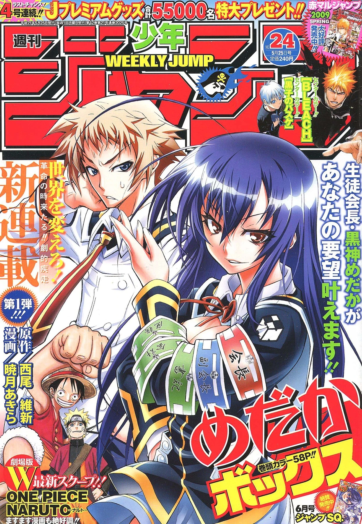 Cover of Weekly Shōnen Jump 2009 24