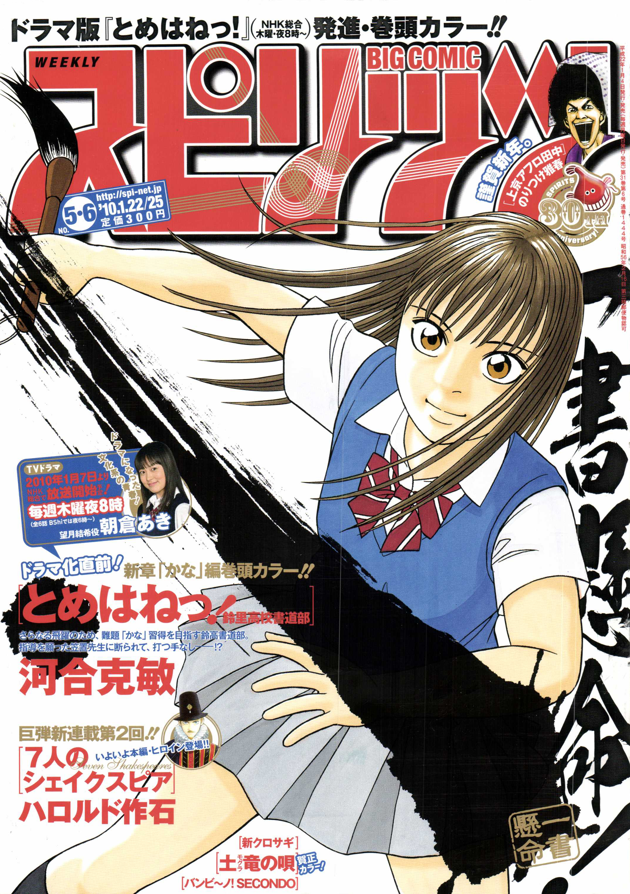 Copertina di Big Comic Spirits 2010 5-6