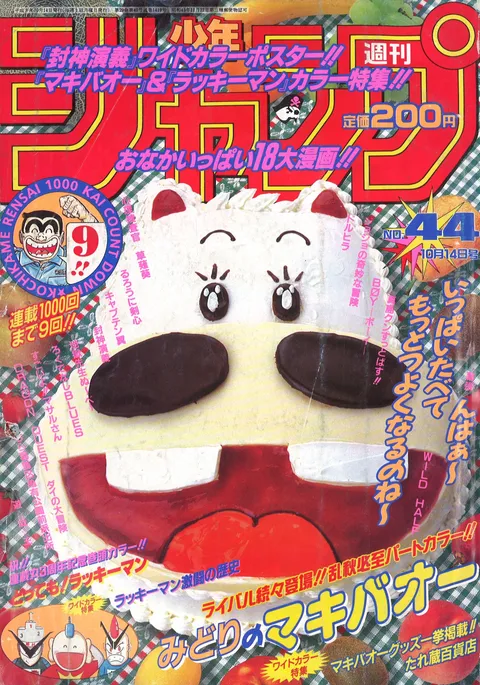 Portada de Weekly Shōnen Jump 1996 44