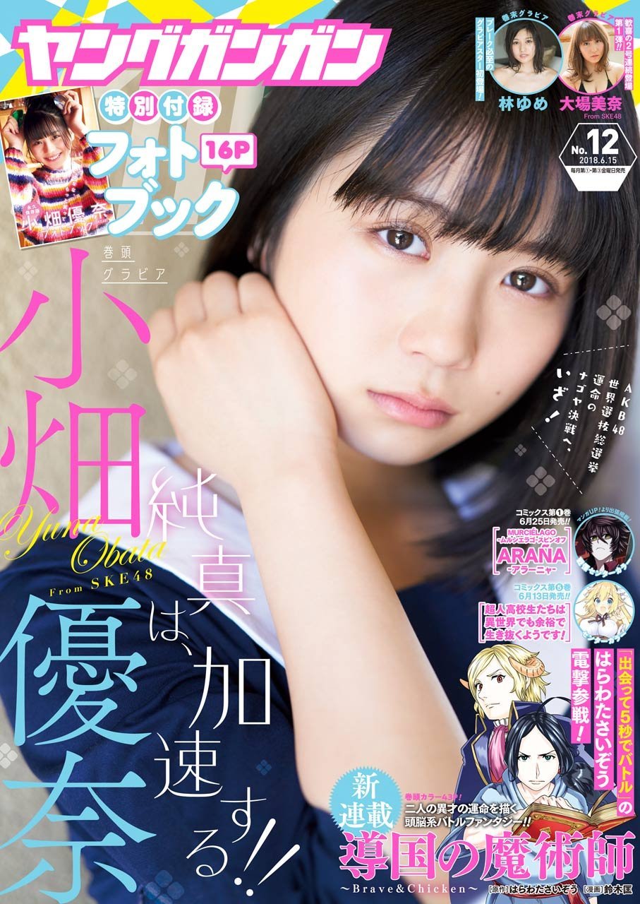 Couverture de Young Gangan 2018 12