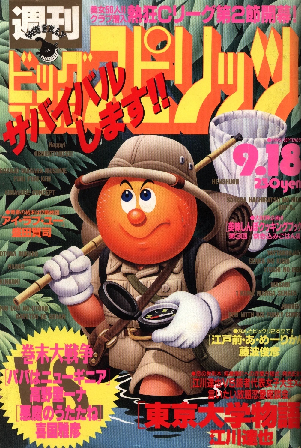 Cover of Big Comic Spirits 1995 39