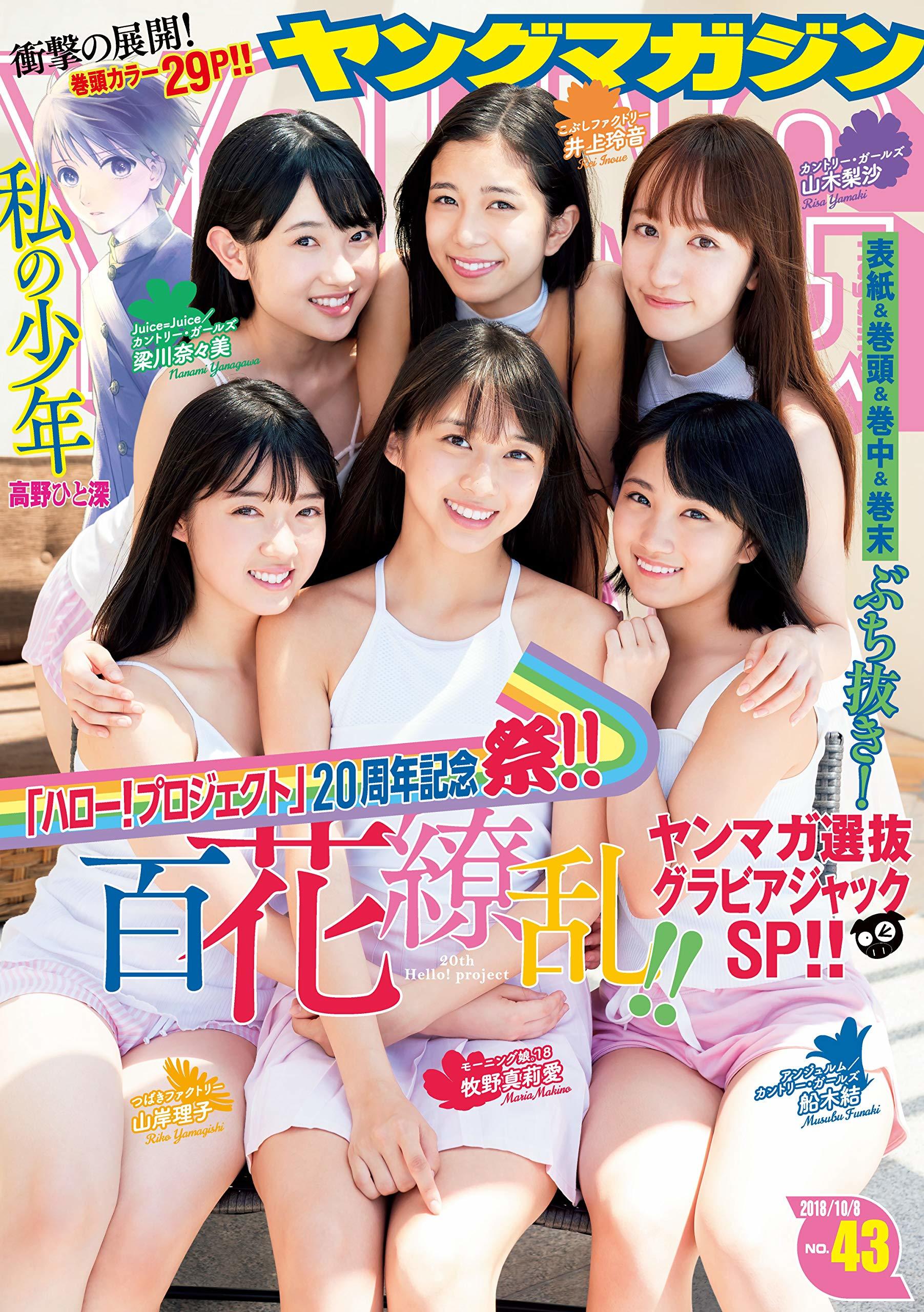 Cover of Weekly Young Magazine 2018 43