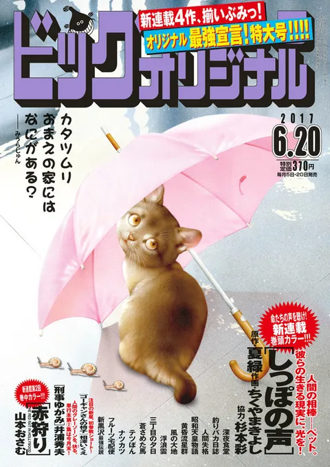 Cover of Big Comic Original 2017 12