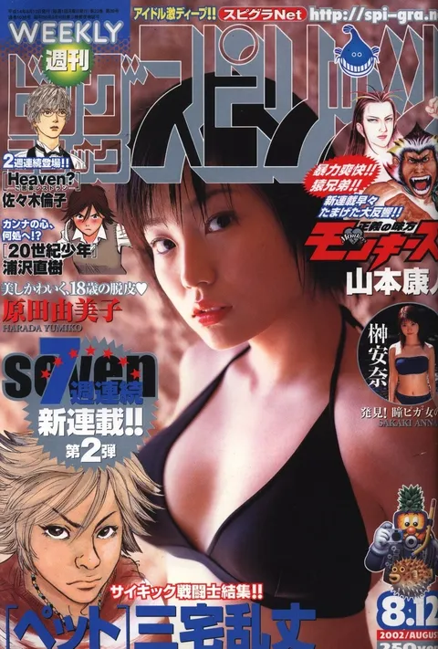 Portada de Big Comic Spirits 2002 35