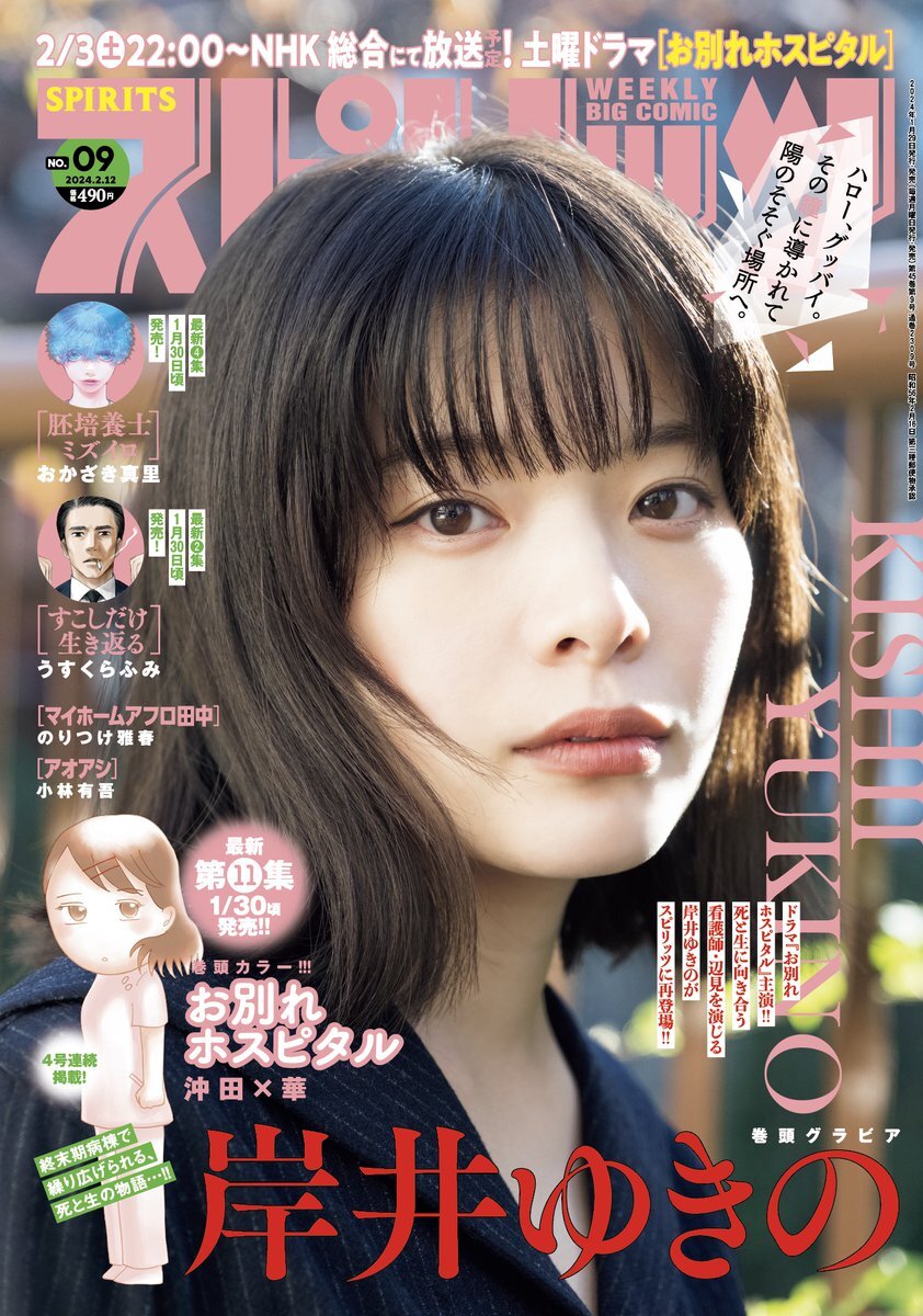 Copertina di Big Comic Spirits 2024 9